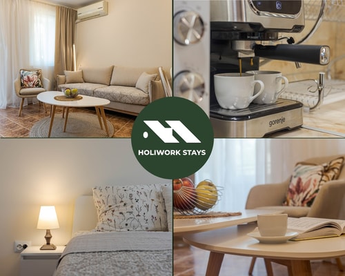 1BR Apartment| 8 min to Beach|Designated Workspace