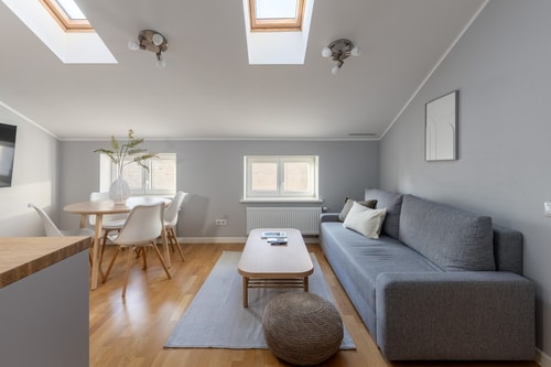 Cozy Top-Floor Apartment in Riga City Centre