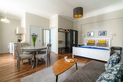 Powder Tower studio apartment