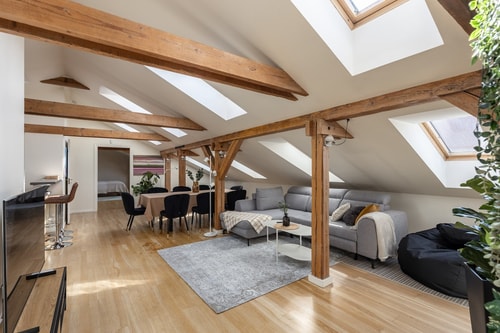3 Bedroom Apartment in Old Town Riga | Attic Floor