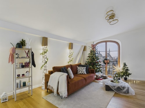 2BR Old Town apartment w/ Rooftop Terrace & Sauna