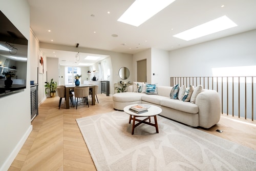 Soak in the Spalike Marble Bath at Plush Penthouse Arcore London