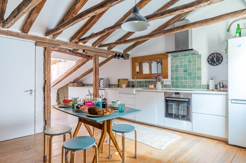 Encantadora buhardilla en el corazón de Malasaña