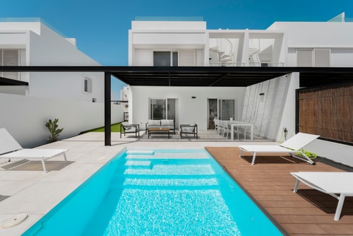 Casa Geca. Ideal villa with pool and ocean views