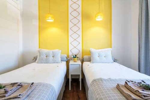 Twin Room City View with External Private Bathroom