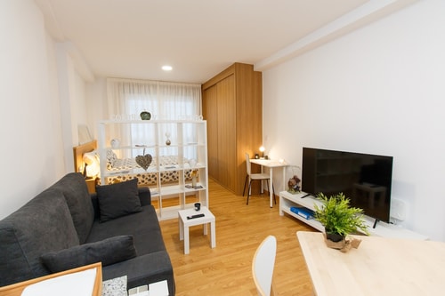 Apartamentos Coruña Vip Centro, Apartamento con c.