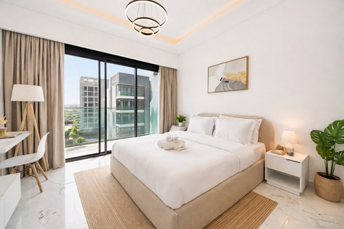 Modern studio near DT Dubai by beBalmy bebalmy.ae