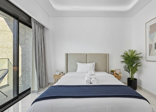 French Riviera Style Apt | Pool, Gym & Chic Vibe, photo 9 of 27