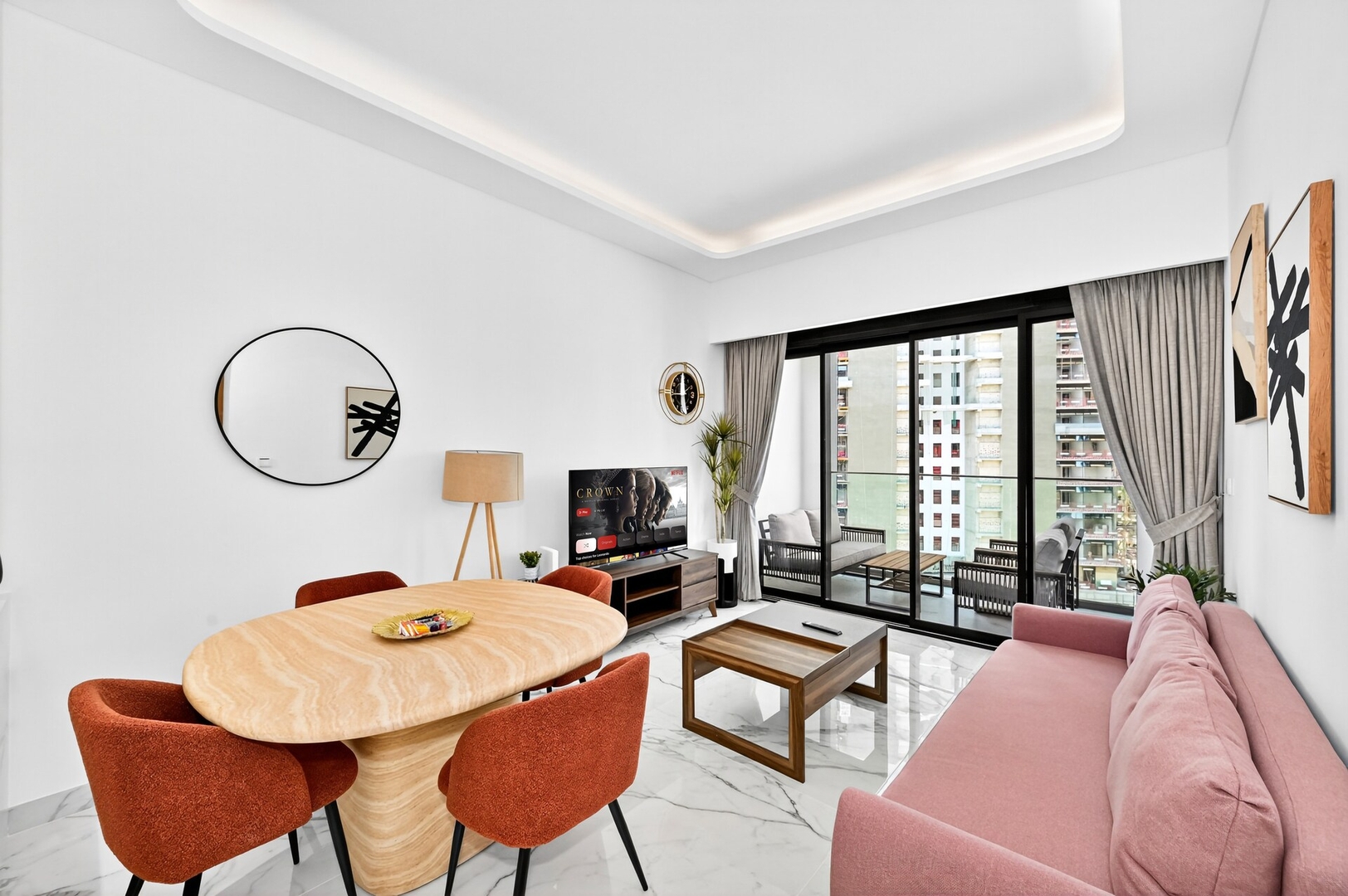 Modern Studio in Dubai دبي with Pool & Gym 8 bebalmy.ae