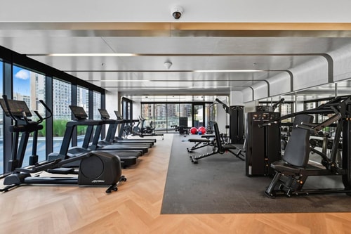 French Riviera Style Apt | Pool, Gym & Chic Vibe, photo 8 of 27