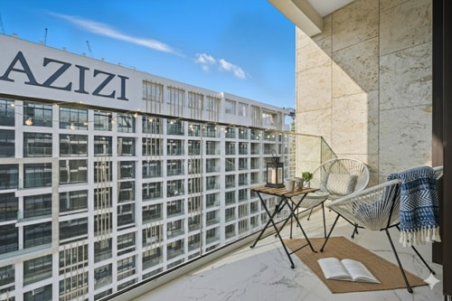 French Riviera Style Apt | Pool, Gym & Chic Vibe, photo 4 of 27