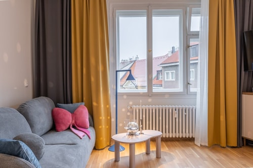 Prague's Best Location | Balcony & City Views