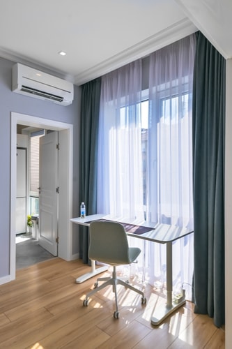 〰The Blue Apartment  1BD with Artistic Design 9 Flat Manager Booking