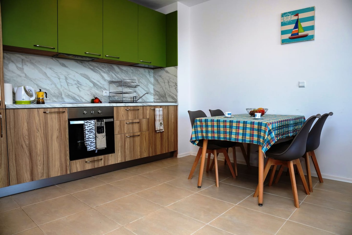 Green Life One-Bedroom Apartment with Sea View 6 Flat Manager Booking