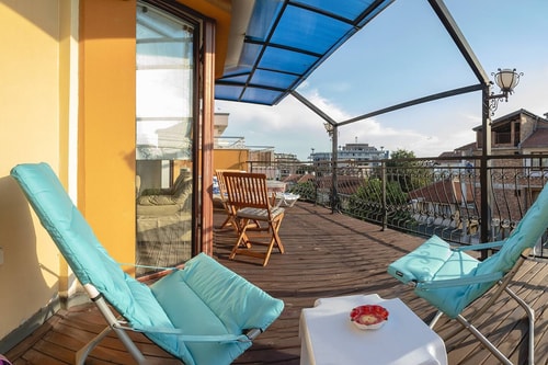 Nessebar's NEW Town TOP Centre 2-BDR Apartment 36 Flat Manager Booking