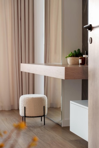 Stylish 1BR with Balcony & Parking | Skyline Varna 17 Flat Manager Booking