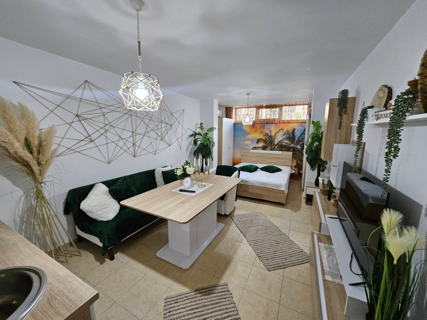 Tropical Chic Studio for Two – Ground Floor Escape 0 Flat Manager Booking