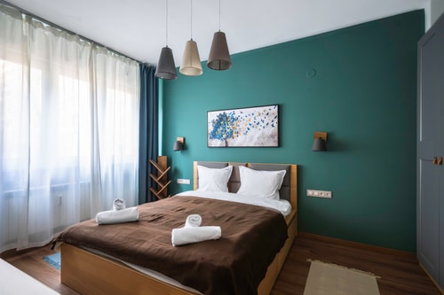 Lux Flat next to Park with working space 1 Flat Manager Booking