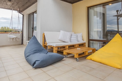 Lovely 3BD flat with PARKING and SEA VIEW 6 Flat Manager Booking