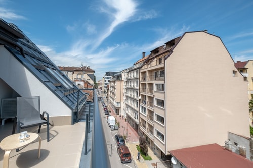 Large Terrace in Old Center of Sofia 20 Flat Manager Booking