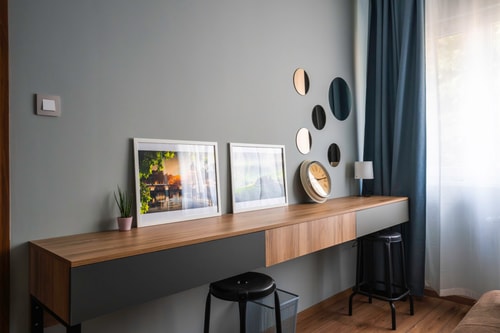 Lux Flat next to Park with working space 17 Flat Manager Booking