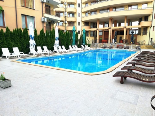 Sveti Vlas ~ Modern Studio with Pool & Balcony 3 Flat Manager Booking
