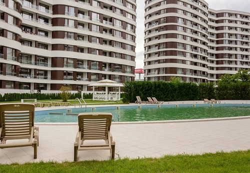 The Residential 1BD Apt. with O/DR Thermal Pool 20 Flataway