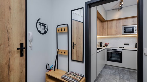 Aziz Drujba 1BD · Fresh & Modern Apartment with Balcony 18 Flat Manager Booking