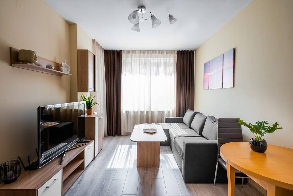 Double Delight: Two Charming 1-BD Flats in Sofia Flataway