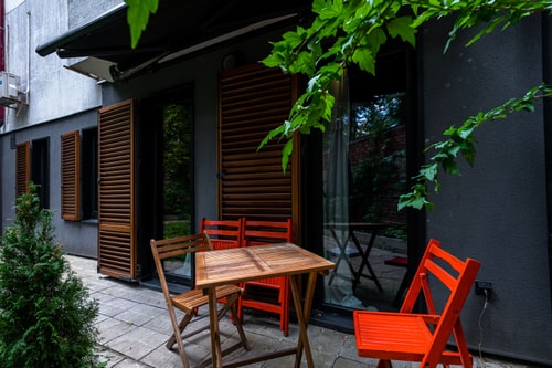 Central Cozy&Modern Studio with Garden 16 Flataway