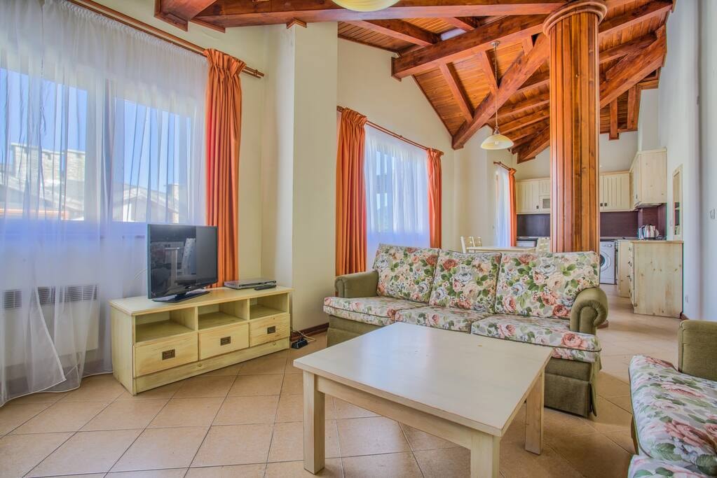 Peaceful 3BD Apartment in Pirin Golf Hotel & Spa Flataway