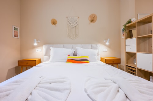 Cozy Boho Studio in Center with Shared Terrace 1 Flat Manager Booking