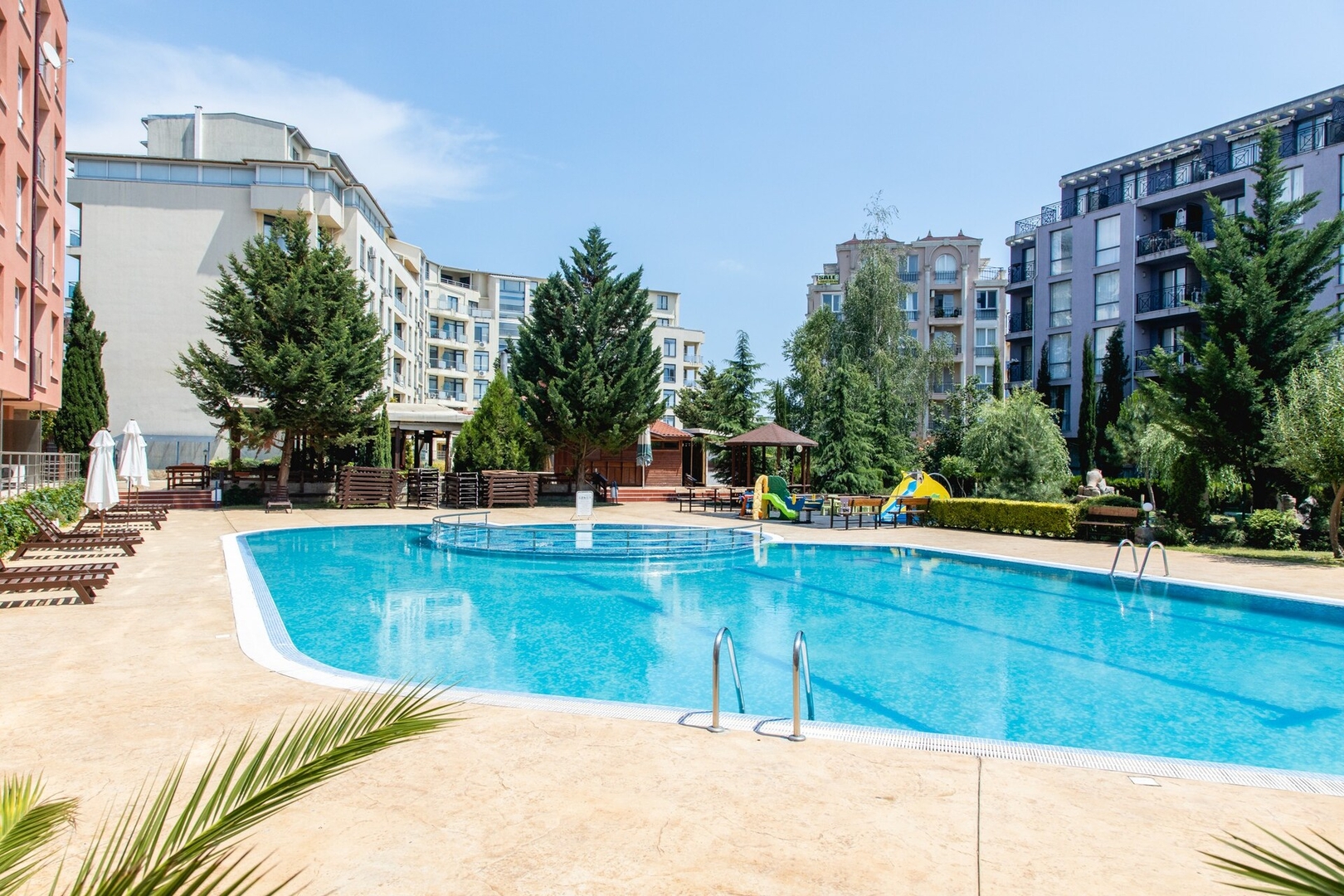 Compact studio with an indoor pool near Cacao Beach 3 Flat Manager Booking