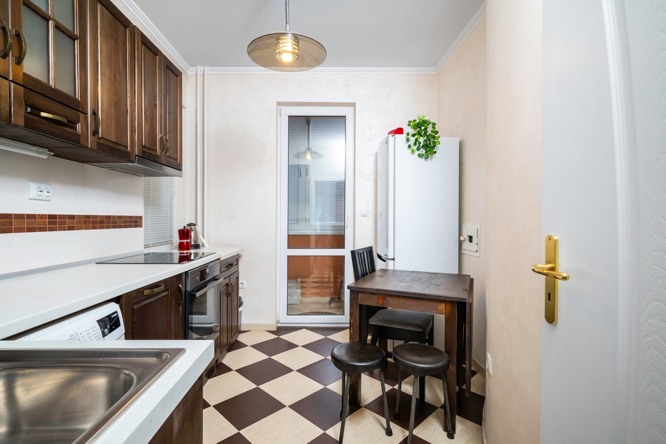 1BD flat with Desk on Russian Monument Square 15 Flat Manager Booking