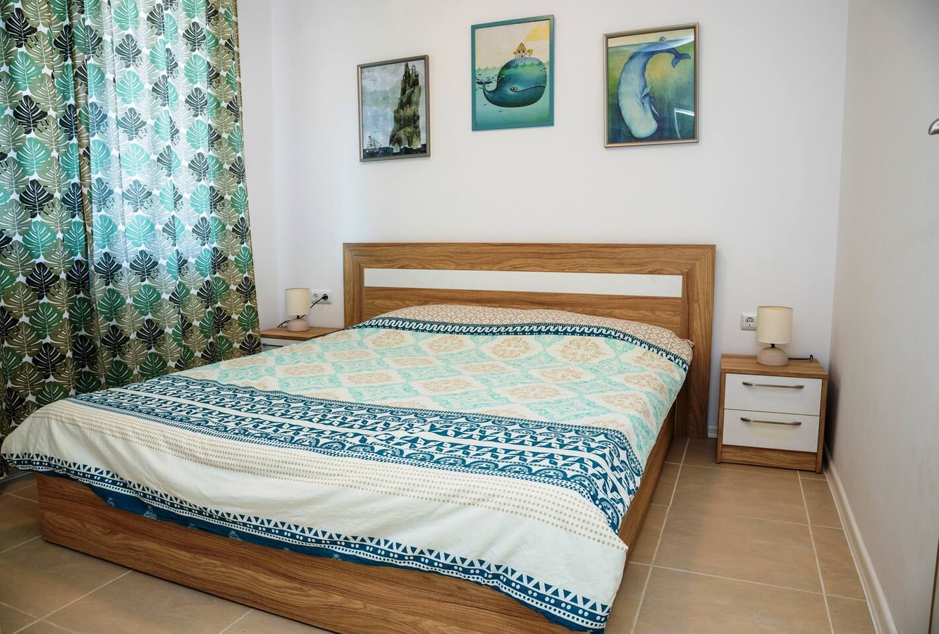 Green Life One-Bedroom Apartment with Sea View 16 Flat Manager Booking