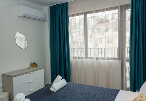 Blue Wave Varna- 2BD Flat with Parking 15 Flat Manager Booking