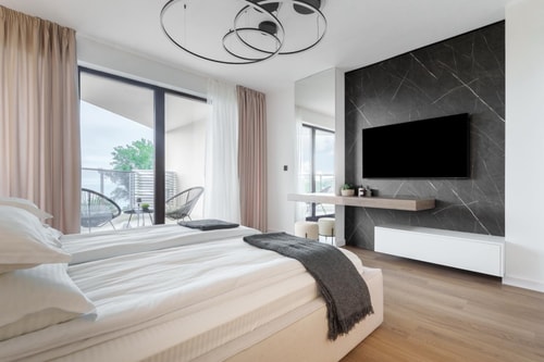 Stylish 1BR with Balcony & Parking | Skyline Varna 16 Flat Manager Booking
