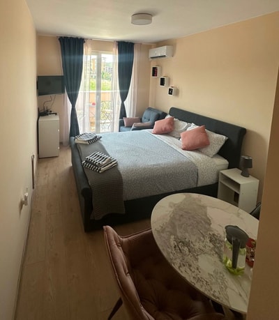 Elegant studio -100 m.from Kavatsi Beach + Parking 7 Flat Manager Booking