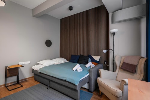 Lux Flat next to Park with working space 23 Flat Manager Booking