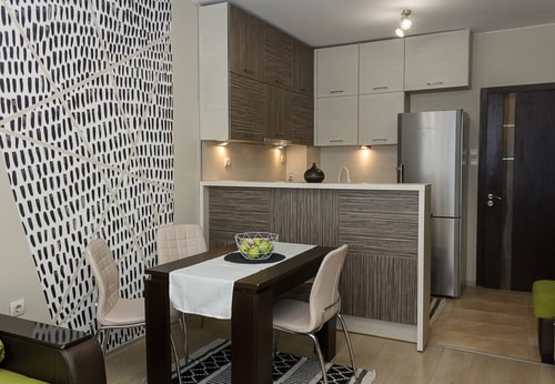 Black & White -1BD Flat in Varna Center 6 Flat Manager Booking