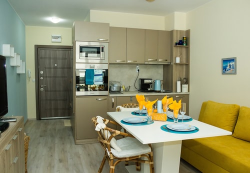 Sunny Studio + Parking near the Sea in Briz, Varna 8 Flat Manager Booking