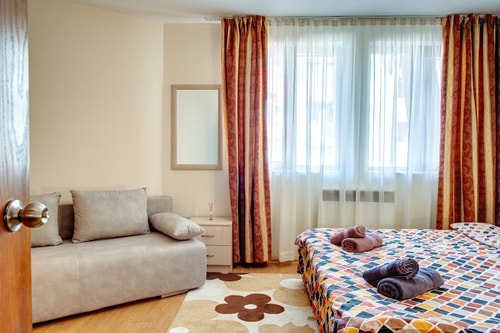 1BD Ski View Retreat in Pamporovo with Fireplace 12 Flat Manager Booking