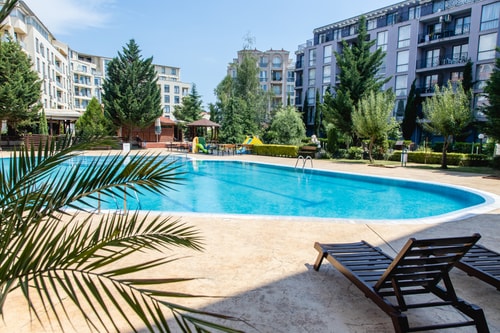 Compact studio with indoor pool near Cacao Beach 13 Flat Manager Booking