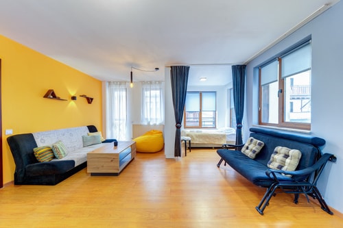 Colorful Retreat ~ 1BD next to the slopes 0 Flat Manager Booking