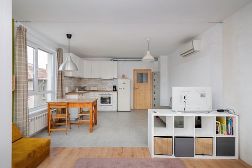 Bright and Cozy 1BD Apartment plus Desk 4 Flat Manager Booking