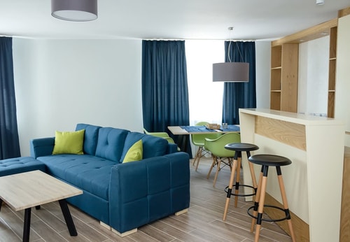 White Lagoon - Luxurious 1BD Flat near Kavarna 5 Flat Manager Booking