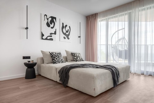 Stylish 1BR with Balcony & Parking | Skyline Varna 7 Flat Manager Booking