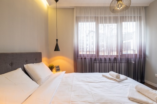 Designer & Cozy 2BD Flat In the city center 19 Flat Manager Booking
