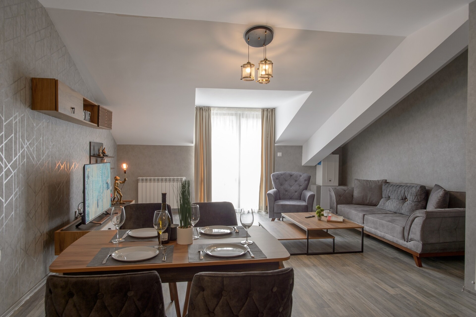 Luxury 2-bedroom apartment by Studenets Center 0 Flat Manager Booking