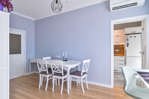 〰The Blue Apartment  1BD with Artistic Design 8 Flat Manager Booking